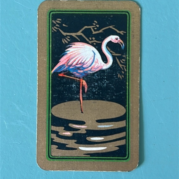 / Vintage Beautiful Patience, Elegant Bird-Themed Playing Cards - Picture 4 of 7